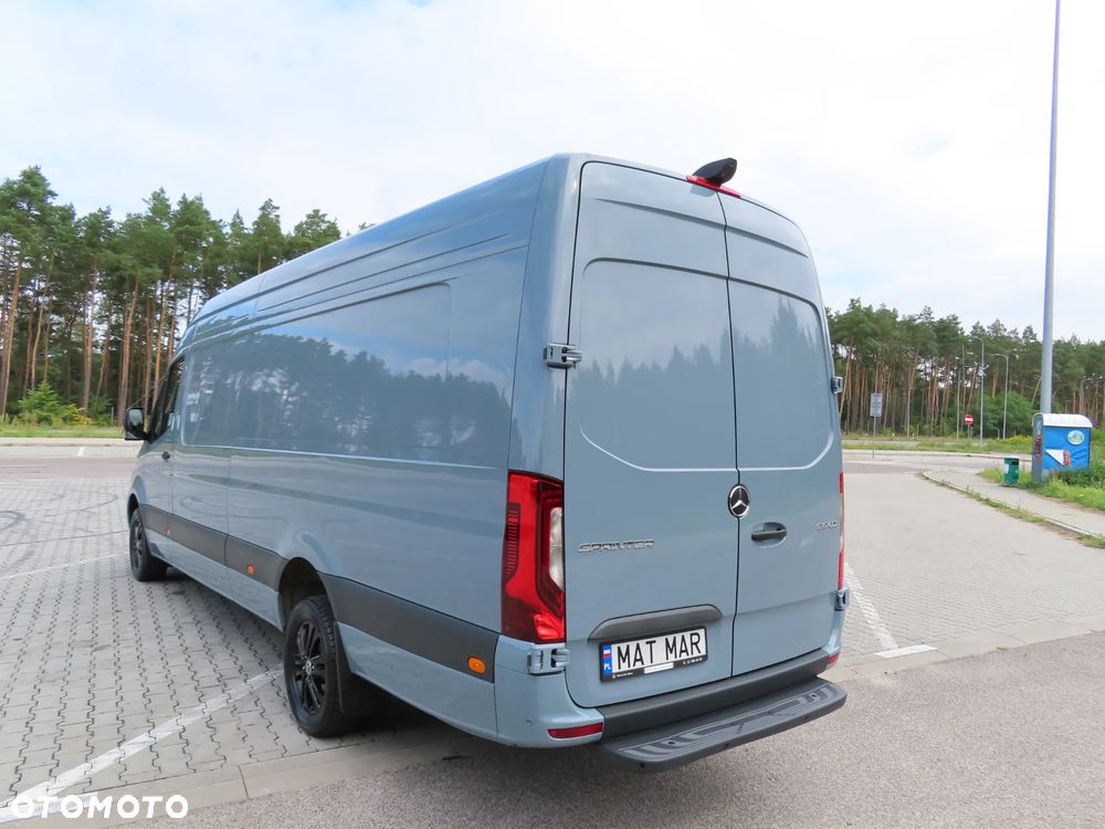 Mercedes-Benz Sprinter 319 CDI 190 KM 9G-Tronic Automat Furgon Blaszak Ekstra Długi LONG MAXI + 4800 mm Wysoki Dach WZMACNIANY Rozstaw Osi 4325 mm FULL Opcja Wyposażenia Stan Auta Nowy Jak Z Salonu OKAZJA DOSTEPNY I GOTOWY - 6
