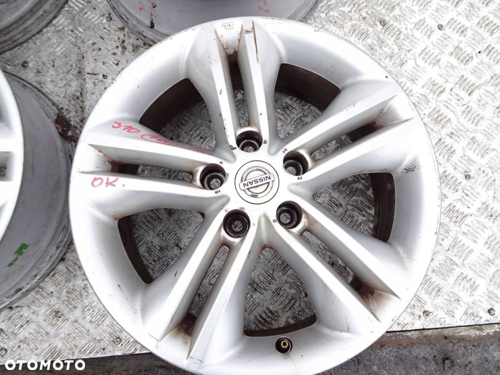 alufelgi kpl. nissan qashqai j10 17" 5x114.3 et 40 - 3
