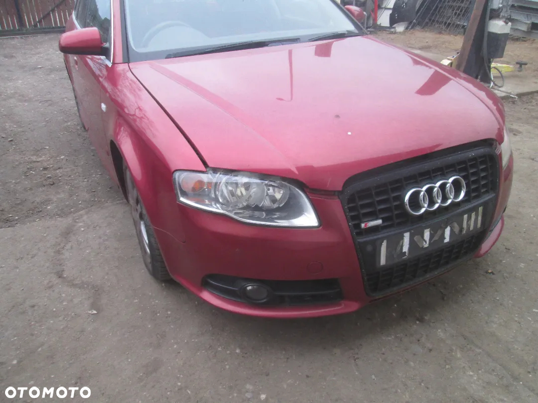 AUDI A4 B7 2.0 TDI 140KM BRE KOD LAKIERU LZ3F DRZWI MASKA LAMPY ZDERZAK SILNIK CZĘŚCI - 3