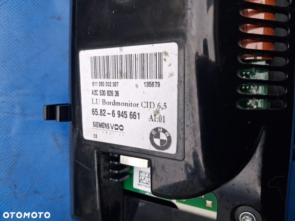BMW E60 E61 E90 E87 Zestaw Radio LCI M-ASK Harman Becker 65.12 6940032 Navi Nawigacja Zmieniarka CD Alpine 65126938975 Ekran wyświetlacz LID MID 6582 6945661 Głośnik głośniki 6923174 Subwoofer 6929100 KOMPLETNY ZESTAW - 6