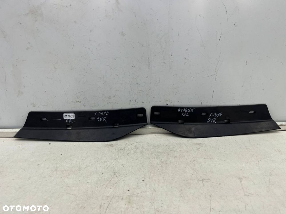 Spoiler zderzaka Jaguar F-Type x152 SVR 14-24r. hokej dokładka przednia dolna płyty zderzaka komplet - 6