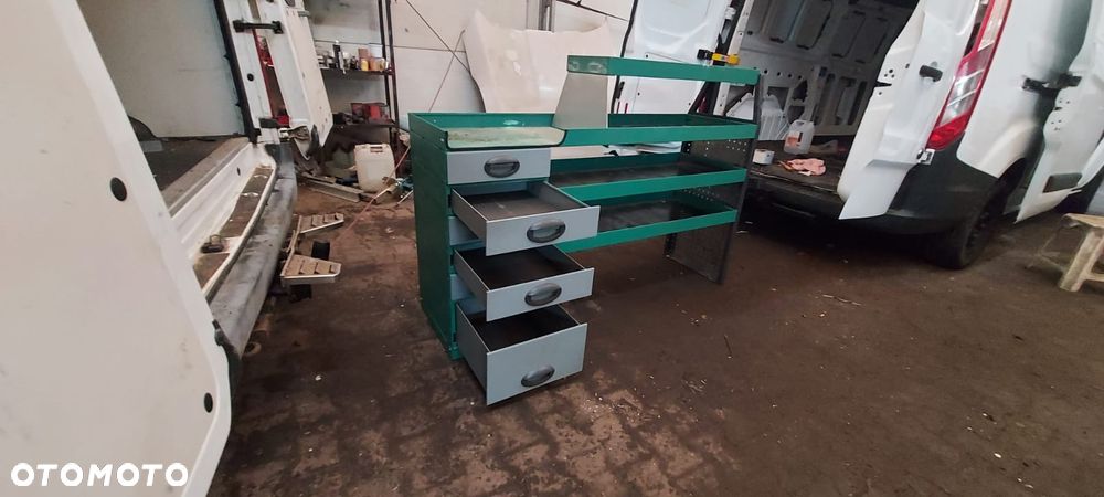 Szafka serwisowa bus regał półki szuflady warsztatowa zabudowa bus regał półki szuflady - 5