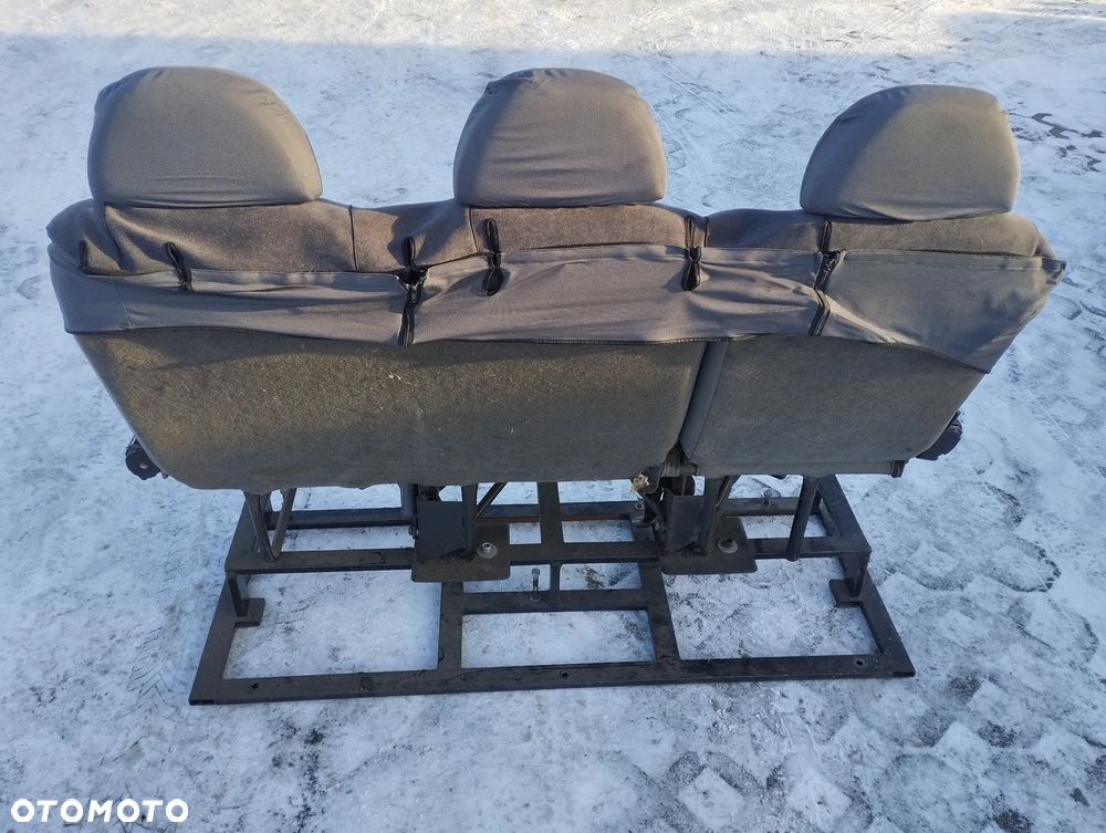 KANAPA, ŁAWA, FOTELE DRUGIEGO RZĘDU, PASY, DOKA PEUGEOT BOXER II, CITROEN JUMPER 2006/2014 ROK - 6