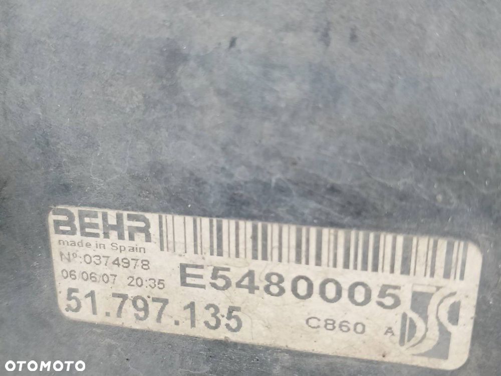 WENTYLATOR CHŁODNICY FIAT GRANDE PUNTO E5480005  51797135 1.4 MPI - 4