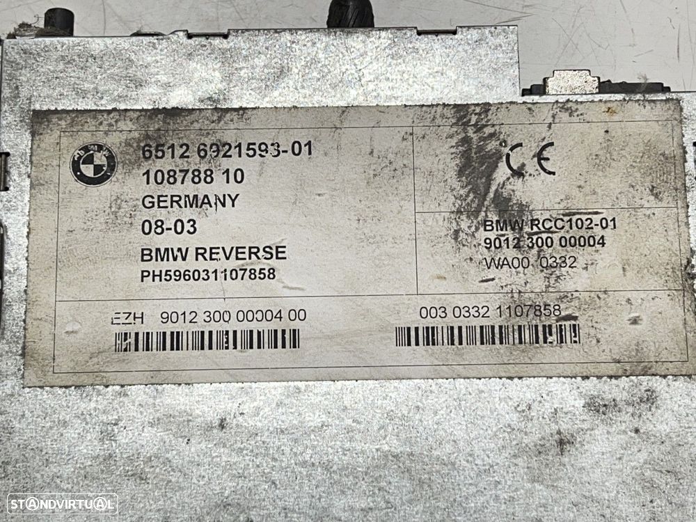 Rádio MINI (R50, R53) Cooper 6512692159301 6512 6921593-01 - 3