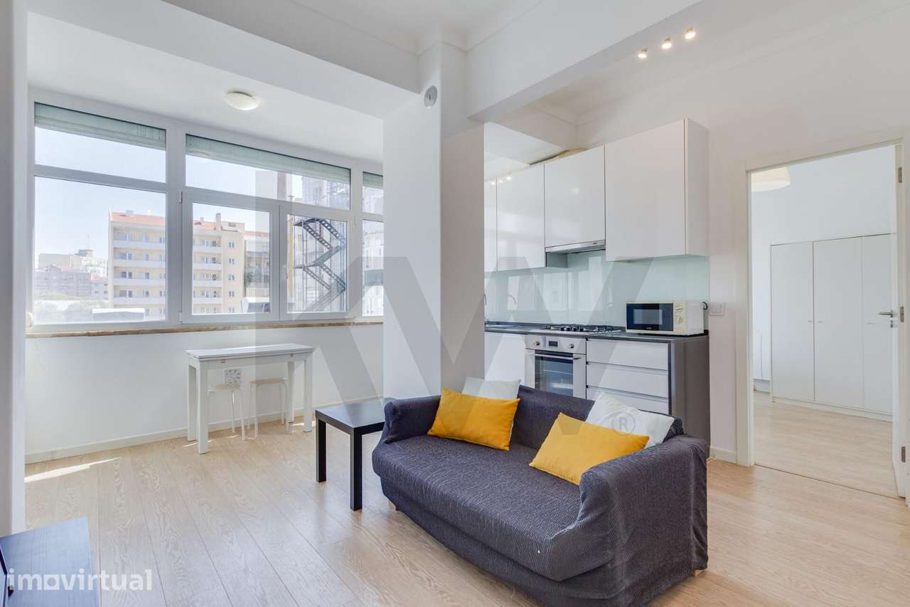 Apartamento T1 mobilado e equipado – Av. da República, Lisboa - Grande imagem: 4/27