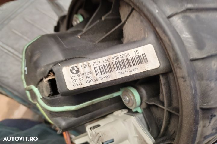 Ventilator aeroterma 985465S 985465S BMW Seria 3 E90 [2004 - 2010] Se - 4