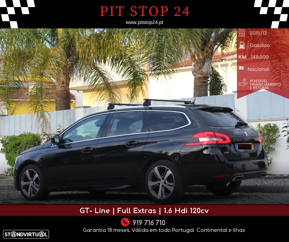 Peugeot 308 SW 1.6 BlueHDi GT Line - 3