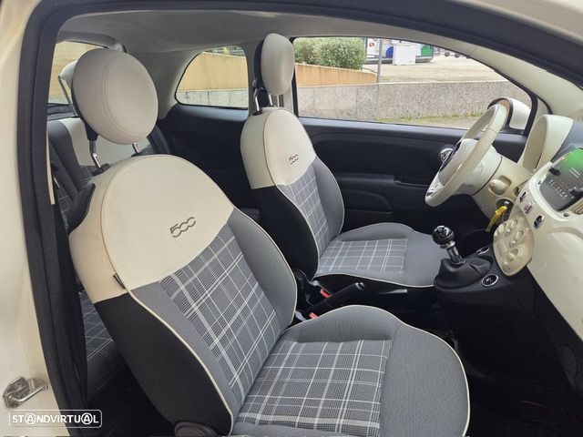 Fiat 500 1.2 Lounge S&S - 8