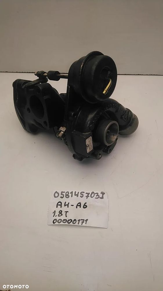 TURBOSPRĘŻARKA 1.8 T 150KM 163KM 170KM 180KM A4 B6 058145703J / 00000171 - 6
