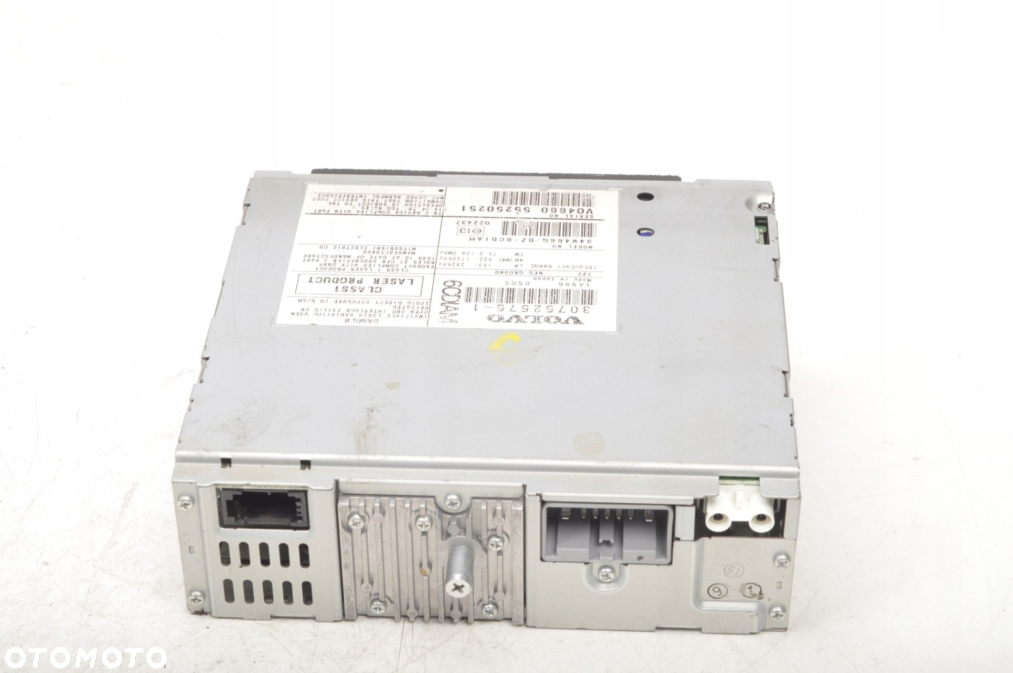 VOLVO C30 S40 II V50 C70 RADIO CZYTNIK CD 30752575 - 3