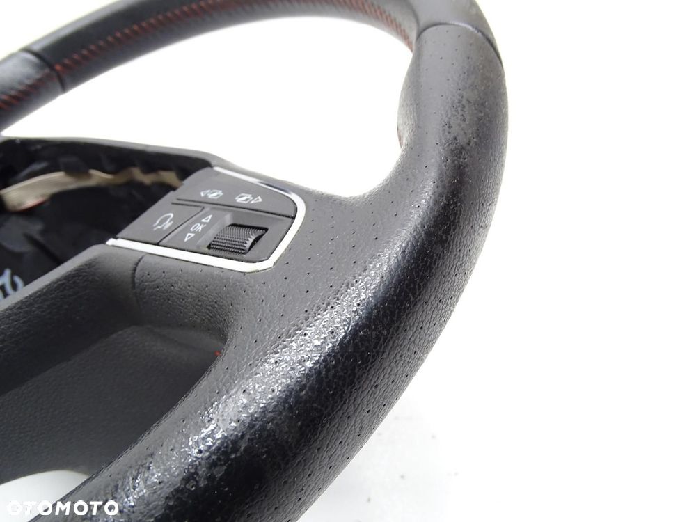 KIEROWNICA SKÓRA MULTI MULTIFUNKCJA ŚCIĘTA 5F0419091M SEAT LEON III FR - 12