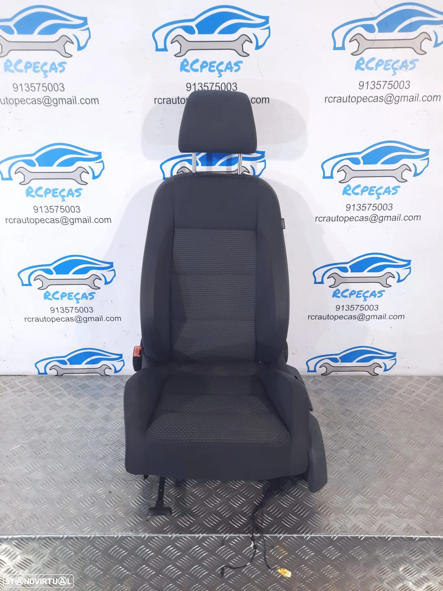 BANCO BANCOS FRENTE FRONTAL TRASEIRO TRÁS VOLKSWAGEN VW GOLF V 5 MK5 VARIANT 1K0885405FQVYL TECIDO ARBAIG AIRBAGS - 8