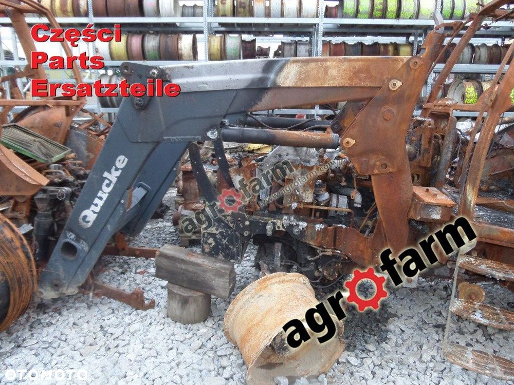 Deutz Agrotron K120 części, skrzynia biegów, silni - 2
