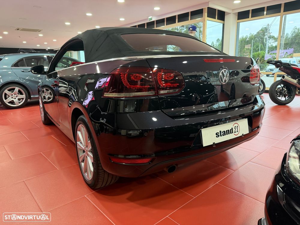VW Golf Cabriolet 1.6 TDi BlueMotion Exclusive - 4