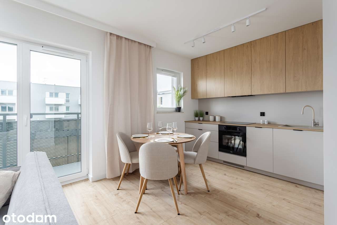 2 POKOJE_BALKON_UMEBLOWANE Z AGD_PARKING_ROWEROWNIA
