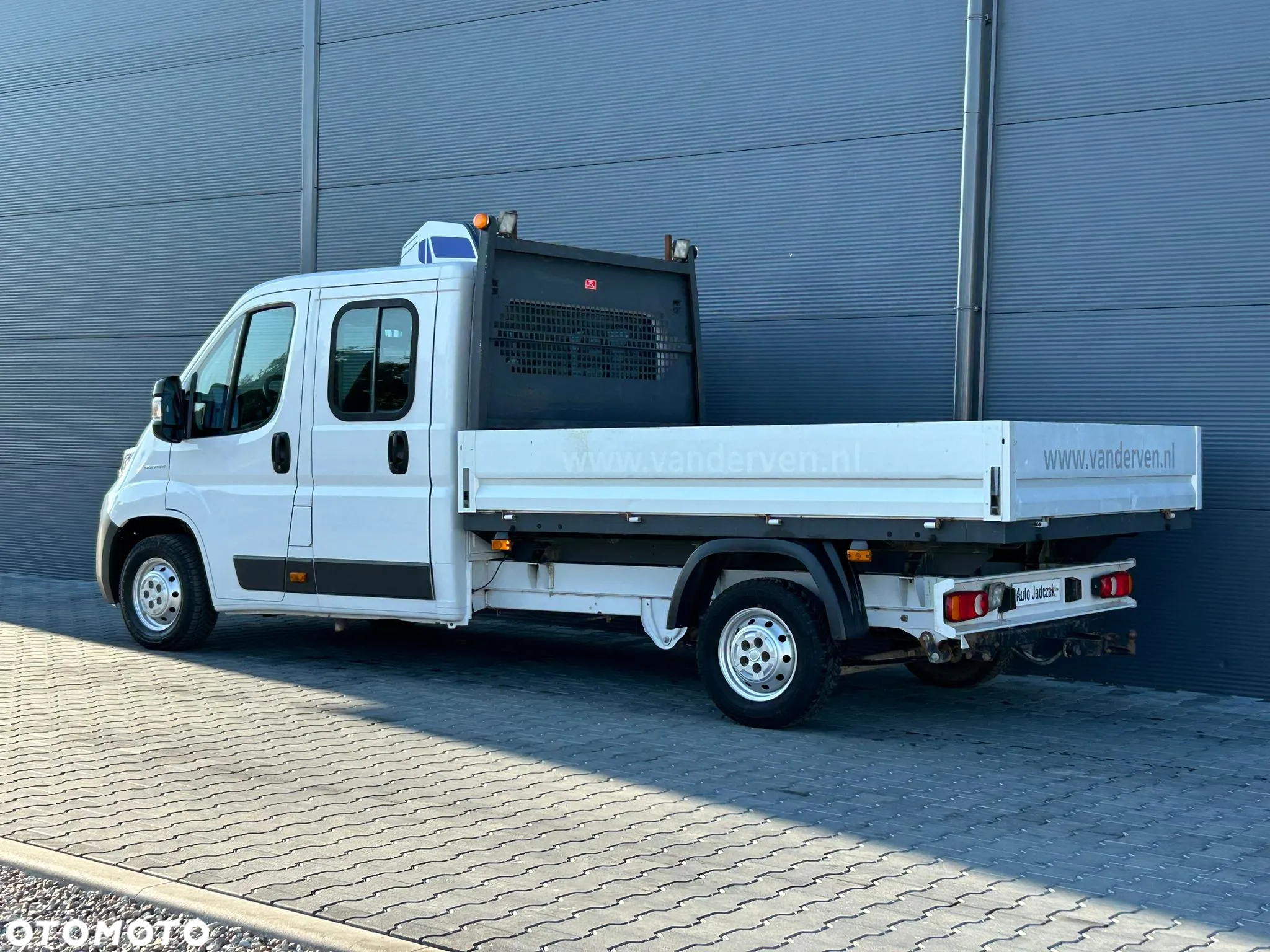 Fiat Ducato 2.3 MultiJet 130KM DOKA + skrzynia 2,9m Brygadówka 7 osób **KLIMA**Sprowadzony**2014R** - 4