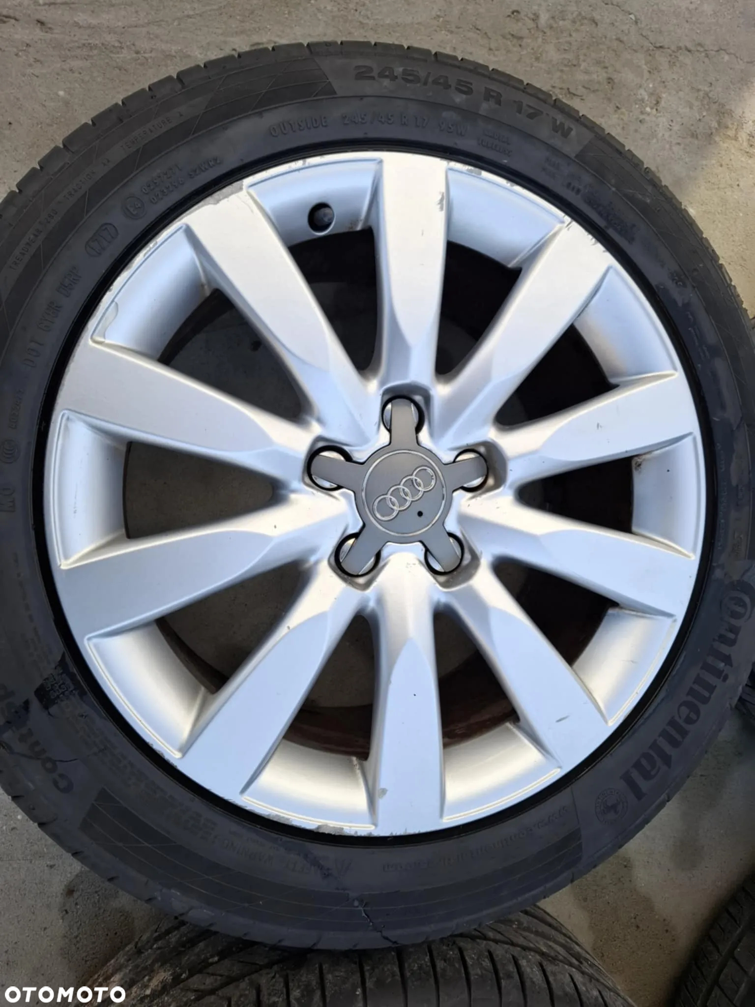 Koła Felgi Aluminiowe 8K0601025C R17 5x112 ET47 Audi OE - 5