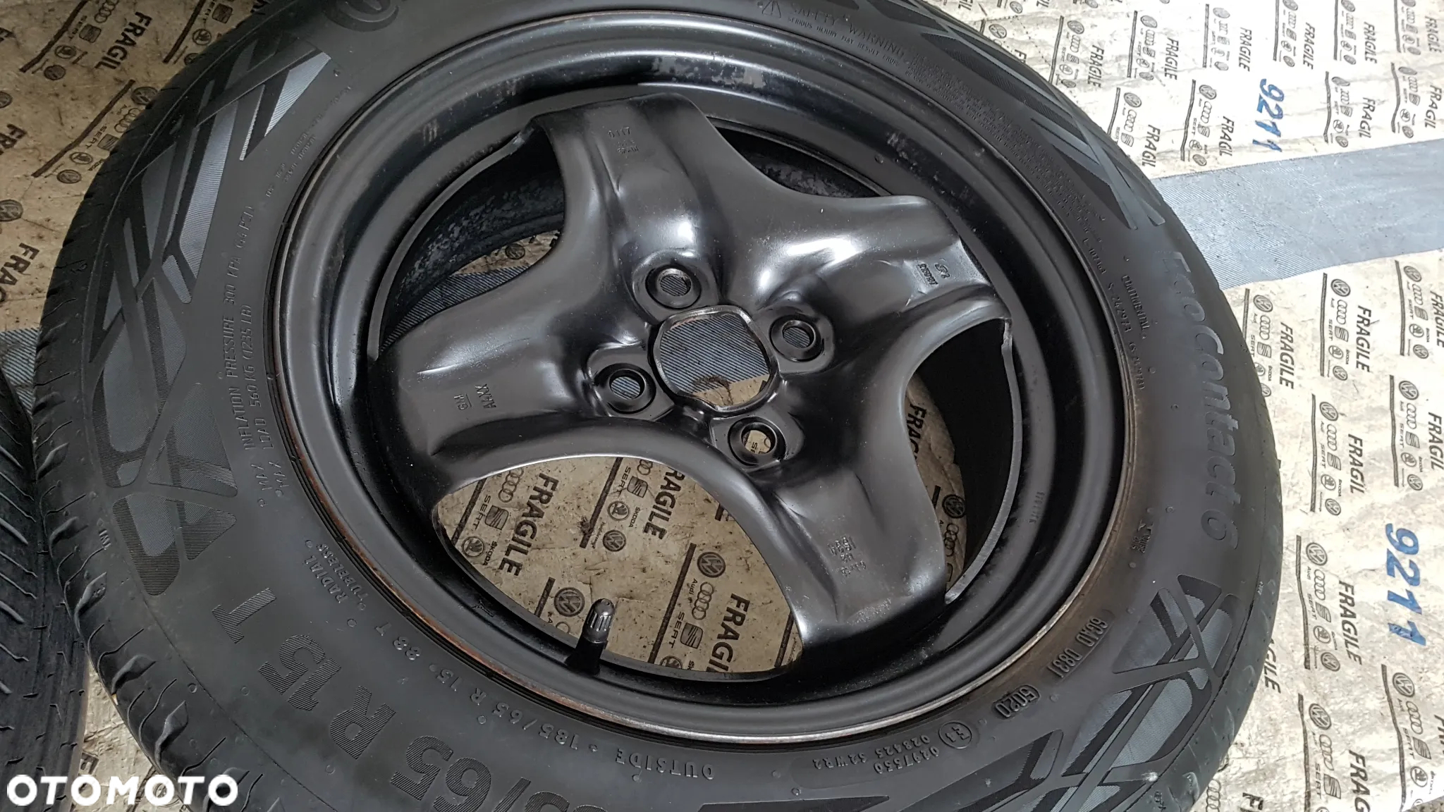 KOŁA OPEL CORSA D E MERIVA A FIAT GRANDE PUNTO  4X100 185/65R15 - 13