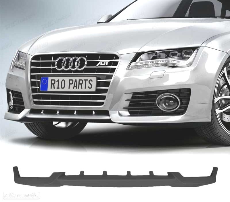 SPOILER LIP FRONTAL AUDI A7 4G 10-14 LOOK ABT - 2