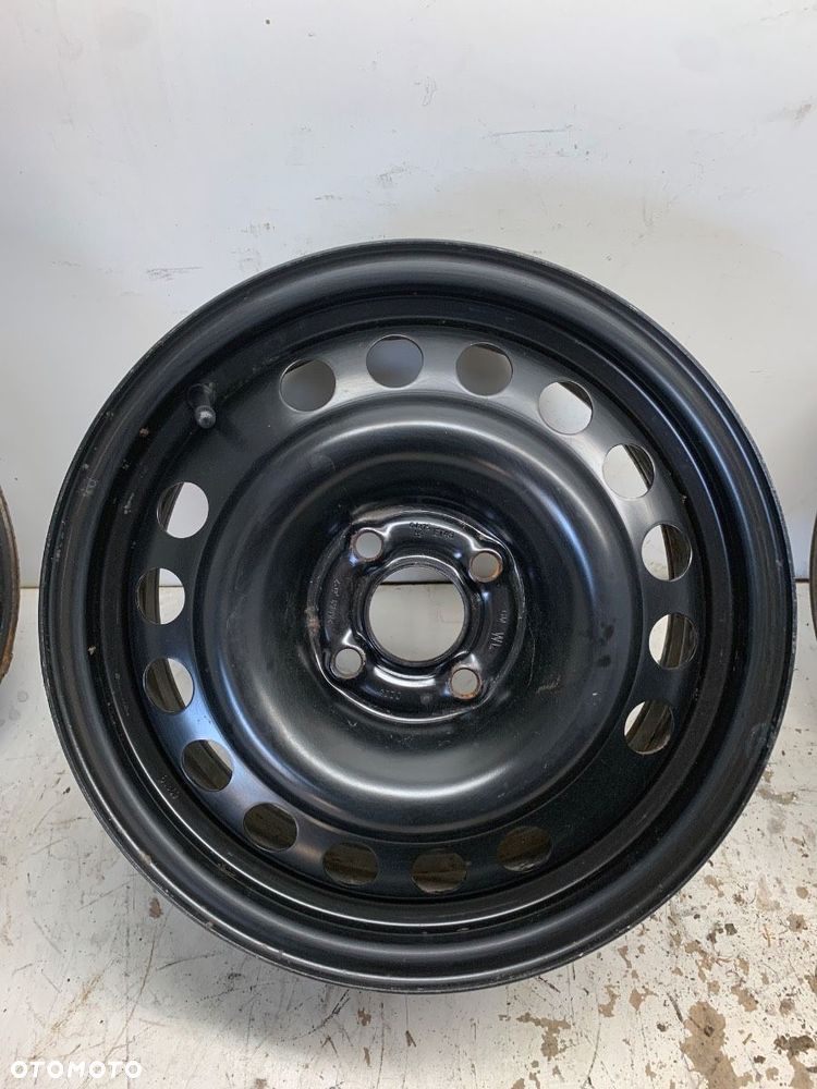 FELGA STALOWA KOMPLET 15 4X100 6J CENTR 56,5 ET 43 - 250.00 PLN - - 3