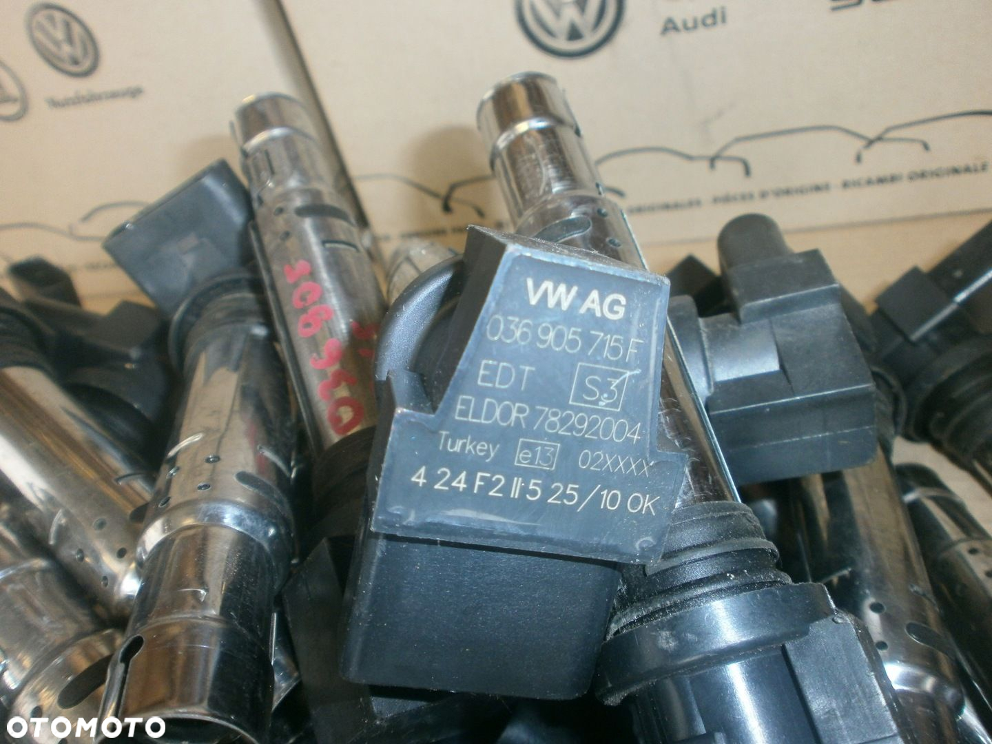 CEWKA ZAPŁONOWA 036905715F VW SEAT 1.2 1.4 BXW CGG CAX CAV CGP IDEALNA - 2