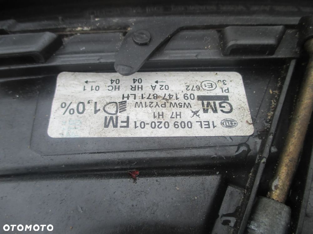 Lampa lewa OMEGA b lift  HELLA EUROPA - 2