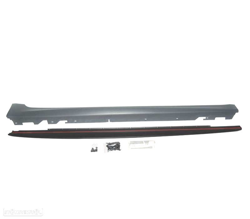 EMBALADEIRAS LATERAIS BMW G30 G31 17-20 LOOK M PERFORMANCE - 4