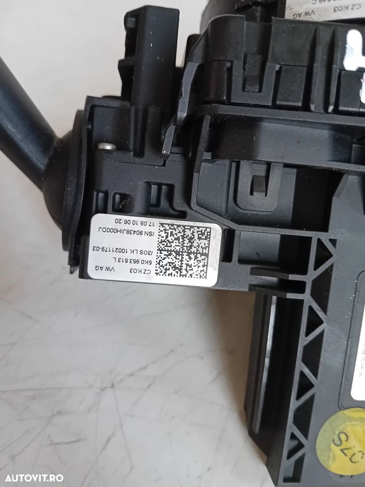 Banda Spira Spirala Volan Maneta Semnalizare Stergatoare Vw Golf 6 VI Cod 5K0953549C An 2008-2013 - 8