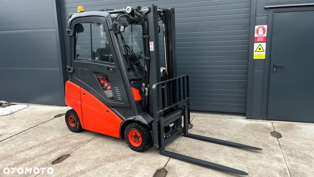 Linde H18 H16 H20 TRIPLEX Kabina pełna, Przesuw boczny zintegrowany - 3