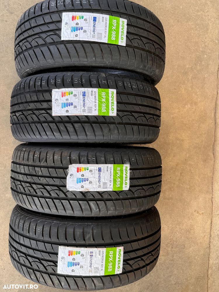 Vând anvelope 225/40/18 Rovelo noi de vară - 1