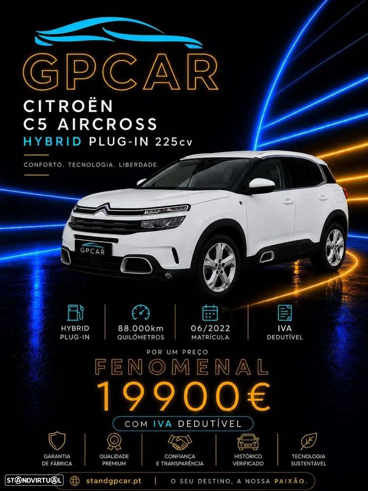 Citroën C5 Aircross 1.6 Hybrid Feel Business (TA) e-EAT8 - 1
