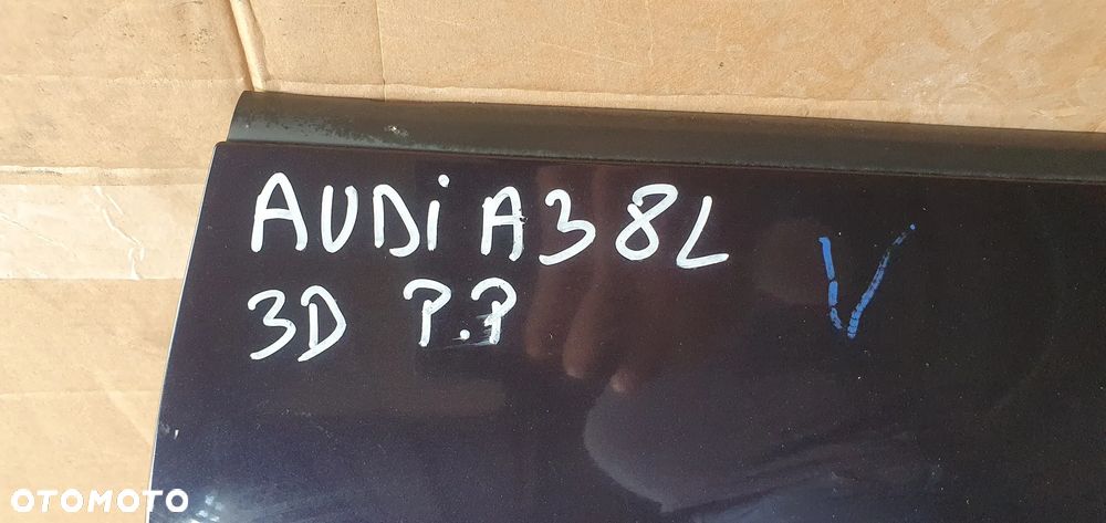 Drzwi prawy przód przednie prawe Audi A3 8L Lift 3D Bez Rdzy - 7