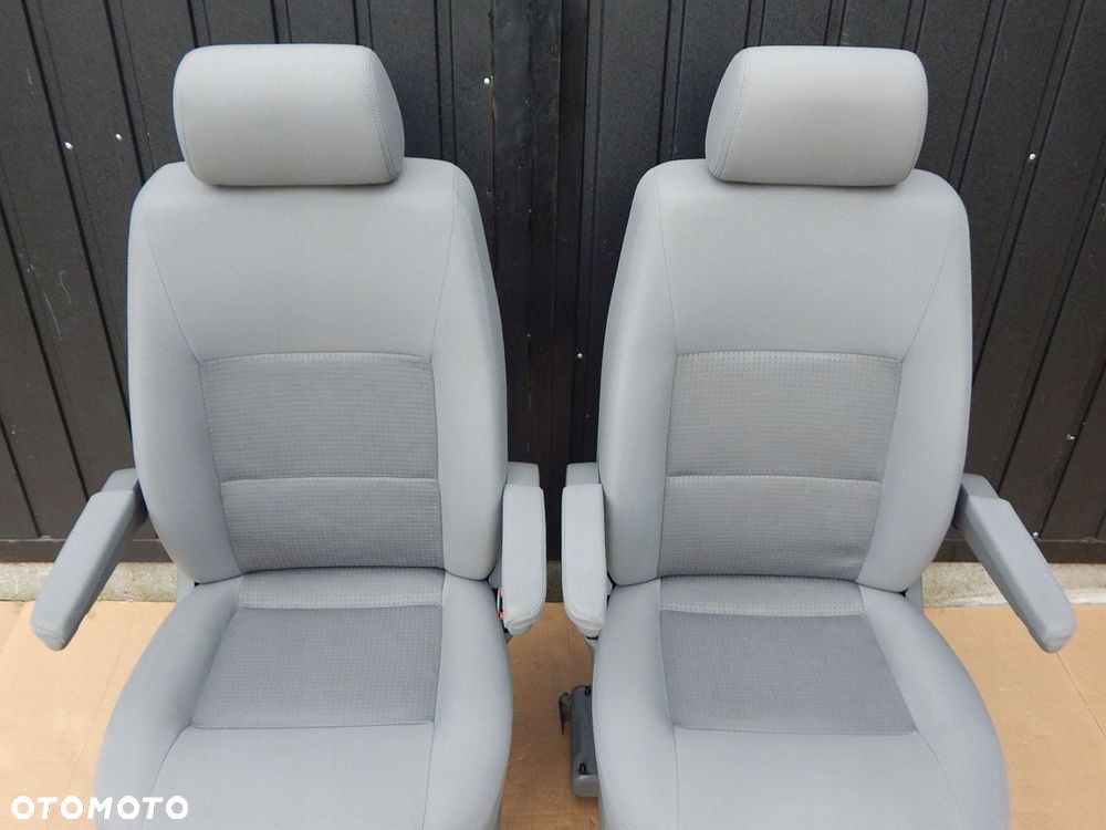 vw t5 t6 multivan fotel kierowcy pasażera prawy lewy przód komplet - 3