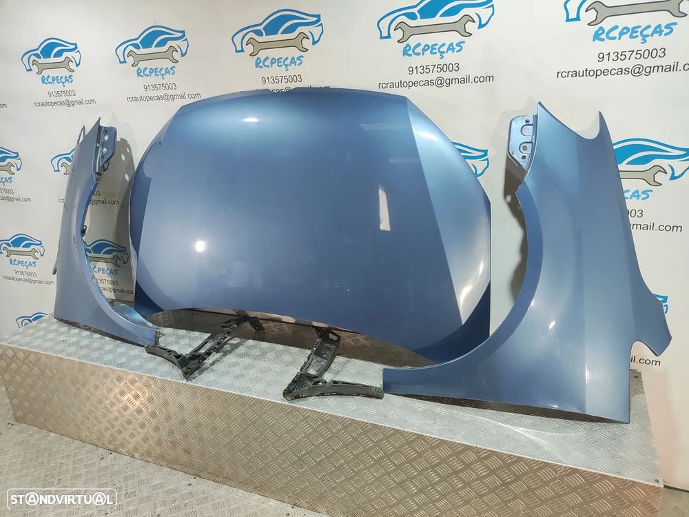 - FRENTE COMPLETA VW VOLKSWAGEN TOURAN 2 II MK2 1T3 CAPOT PARACHOQUES GUARDA-LAMAS OTICAS RADIADOR VENTILADOR FRENTE FIBRA REFORÇO - 22