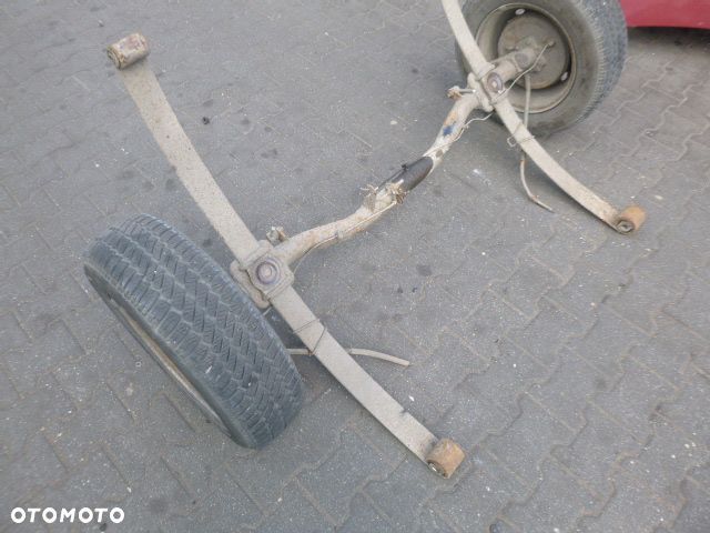 BELKA TYŁ TYLNA KOMPLETNA Z RESORAMI NA PRZYCZEPKĘ FIAT DOBLO - 8