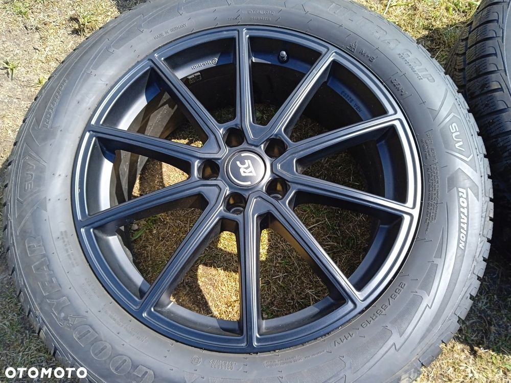 Felgi aluminiowe 5x112 Audi VW Mercedes opony zimowe 255/55 R19 7mm - 6