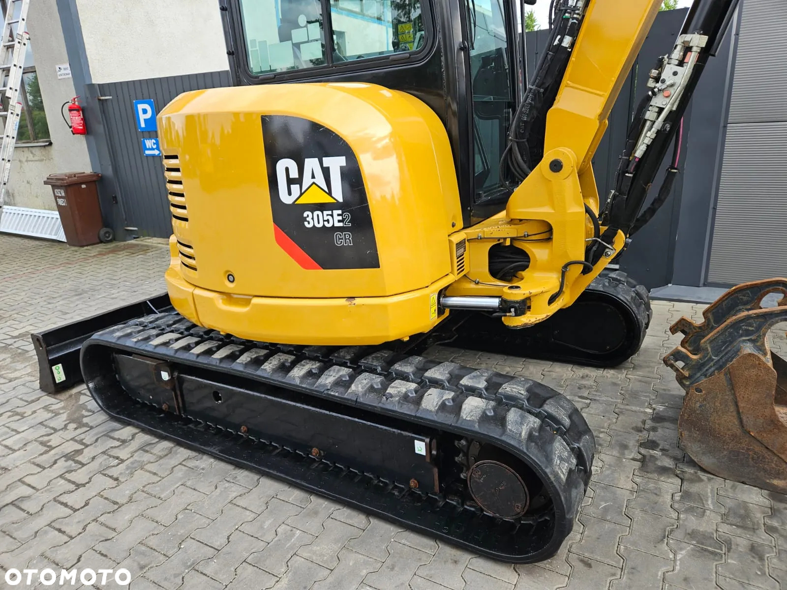 Caterpillar MINIKOPARKA CAT CATERPILLAR 305E2 305E 305 304 306 2018R ROTOTILT - 3