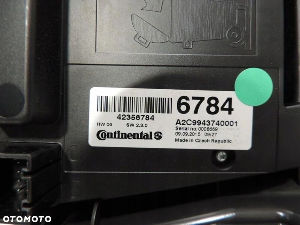 RADIO RADIOODTWARZACZ CD NAVI 950 OPEL MOKKA 84026623 42356784 1347405 - 4