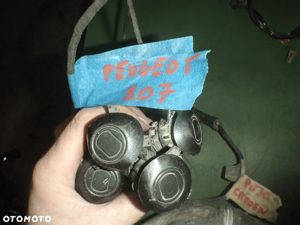 czujnik nakładka parkowania wiązka instalacja kostka zderzaka peugeot 807 renault espace mam wszystkie części - 2