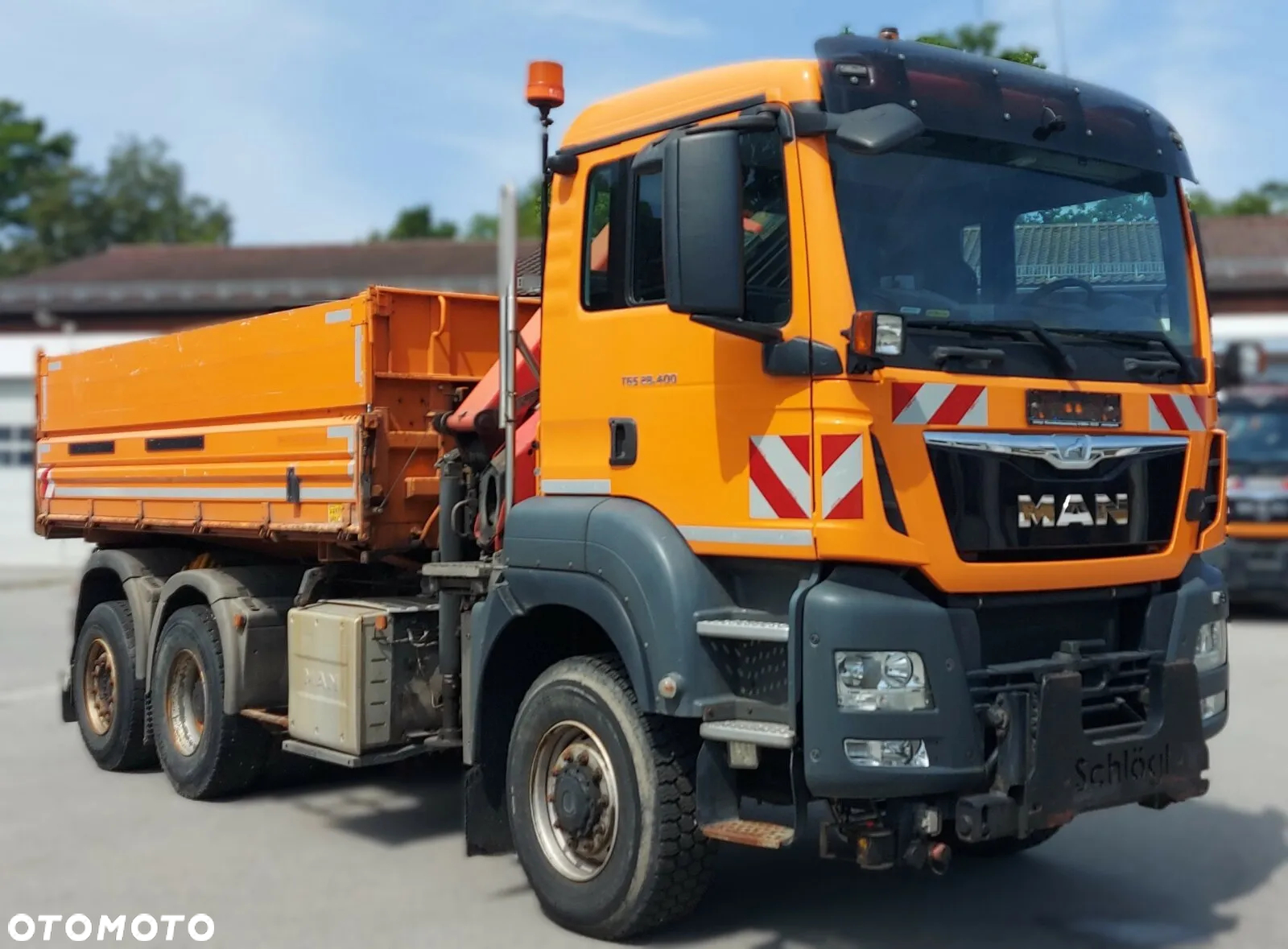 MAN TGS 28.400 6x4-4 EURO6 WYWROTKA Z HDS PALFINGER PK9002 - 2
