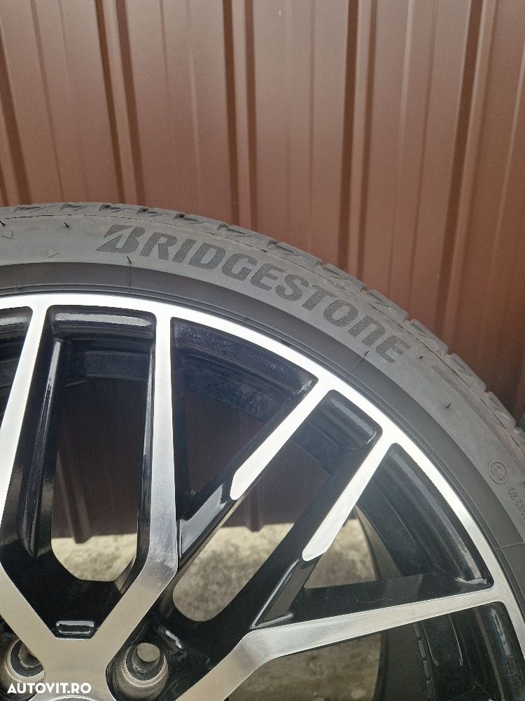 Jante BMW 8J x 18 cu anvelope de vara Bridgestone 225 x 40 x 18 - 4