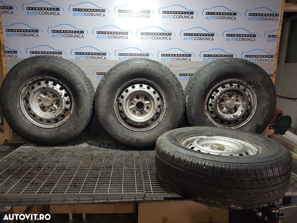 Jante aliaj Mitsubishi L200 2006 - 2010 (653) R16 +CAUCIUCURI 6*139.7 - 1