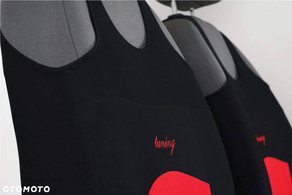 KOSZULKI POKROWCE NA FOTELE SAMOCHODOWE UNIWERSALNE NA PRZÓD MATERIAŁOWE - 9