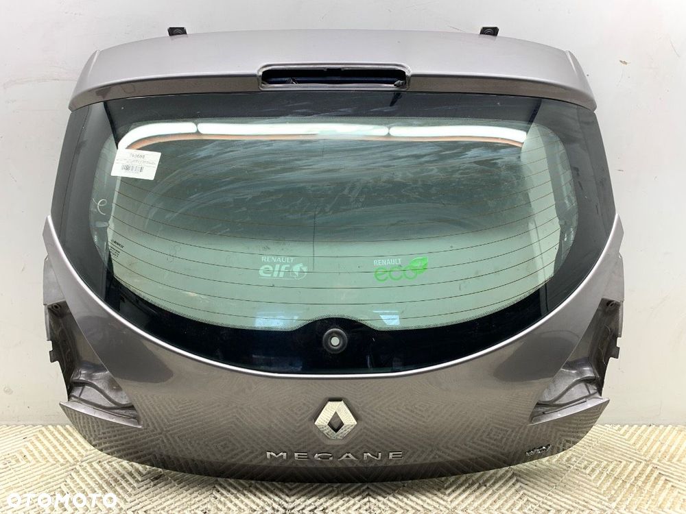 KLAPA TYŁ  RENAULT MEGANE III liftback (BZ0/1_, B3_) 2008 - 2022 1.5 dCi (BZ0C) 66 kW [90 KM] olej - 1