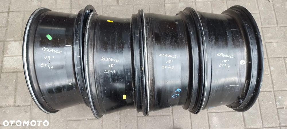 FELGI ALUMNIOWE 5x114.3 7.5Jx18 CALI ET47 fi 66 403000023R RENAULT SCENIC III MEGANE III CAPTUR KADIAR KOLEOS TALLISMAN KOMPLET 4 SZTUKI - 11
