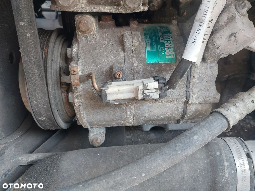 Kompresor sprężarka klimatyzacji pompa Saab 93 FL Lift Opel Vectra C Astra Bertone 1.8 2.0 1.9 Sanden PXV16 8831 12758381 - 1
