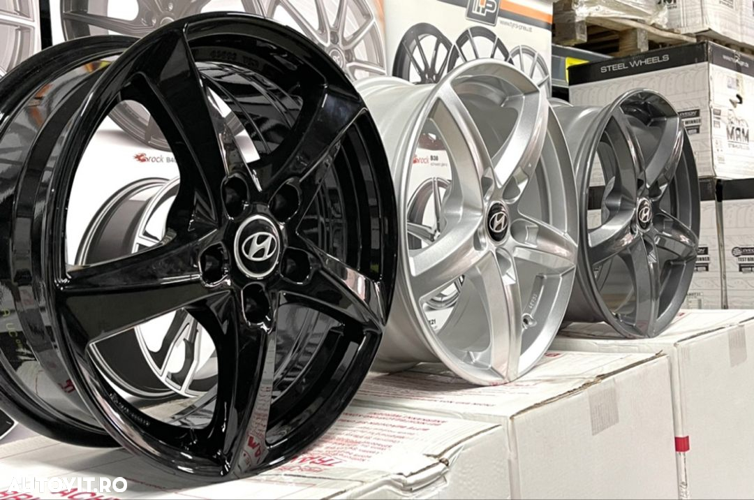 Jante Hyundai I30, Ix20, I20 N, Elantra new, Elantra Hybrid, Ioniq, Kona, Tucson, 16 inch, noi - 6
