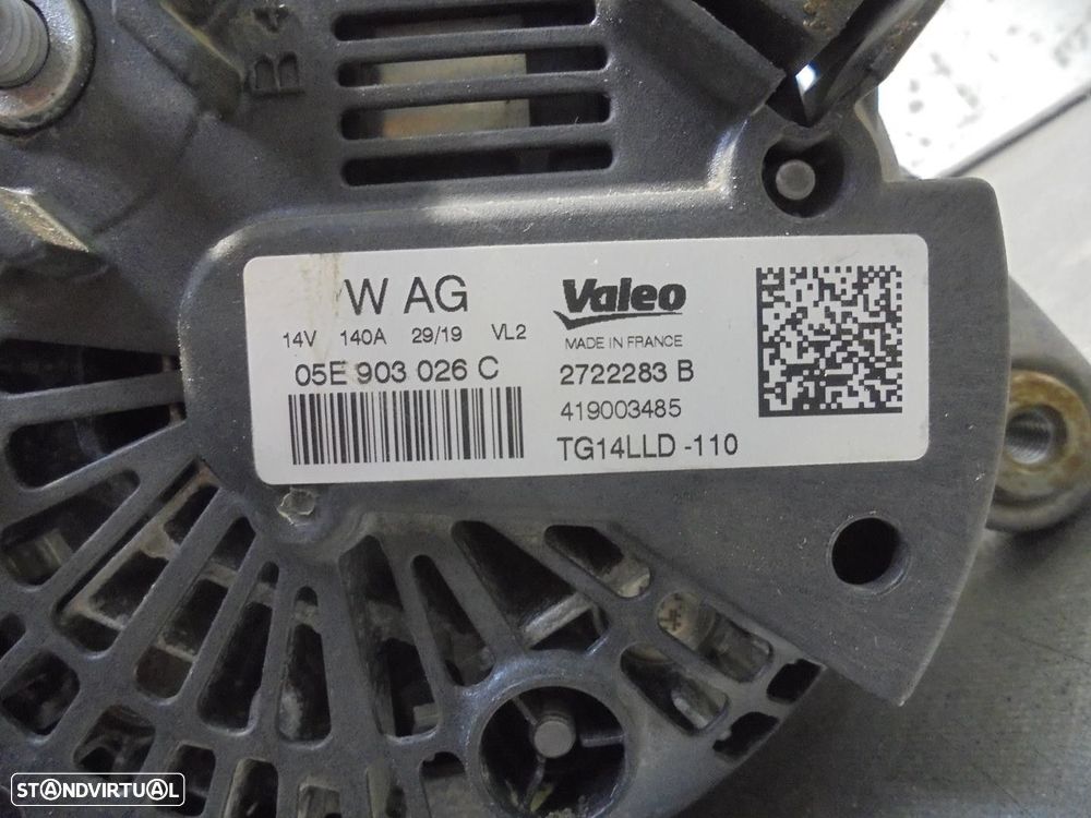 ALTERNADOR SKODA FABIA III 2019 - - 3