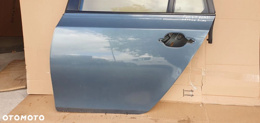 Drzwi lewy tył tylne lewe BMW 5 E61 A85 Neptunblau - 5